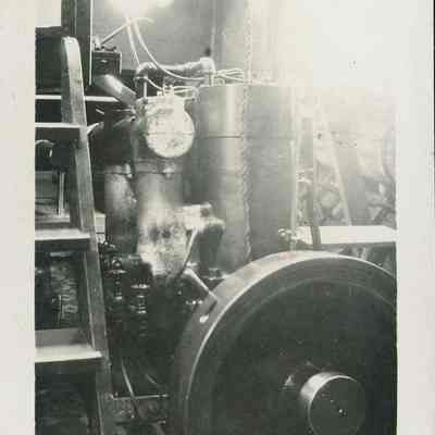 Engine room of the Oweenee