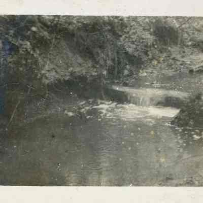 Water running in stream