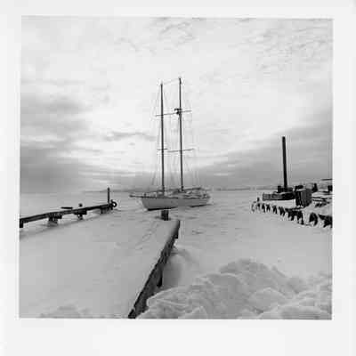 Utopia in winter ice