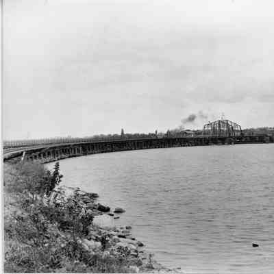 Railroad bridge in Sturgeon Bay