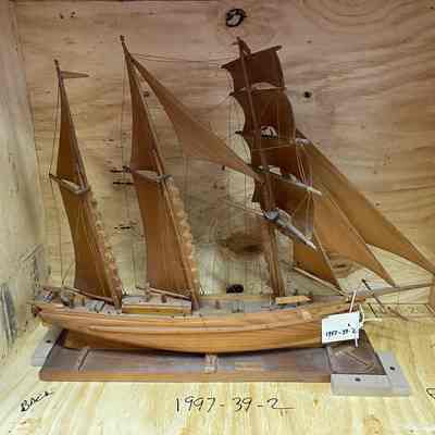 3 Masted Schooner Model