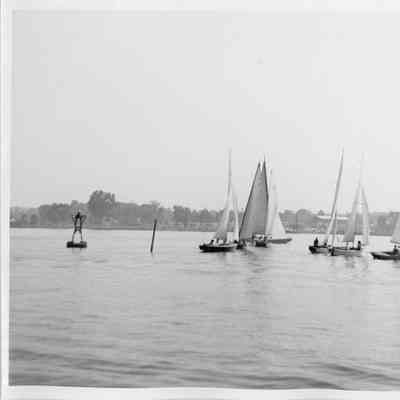 Sturgeon Bay Yacht Club regatta junior race 1948