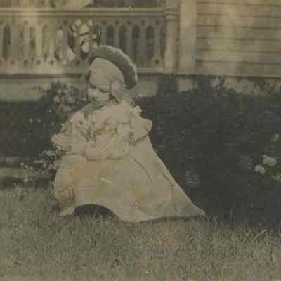 Child in yard