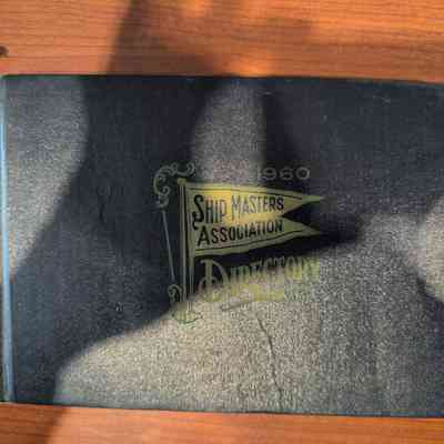 Ship Masters Assocation 1960 Directory