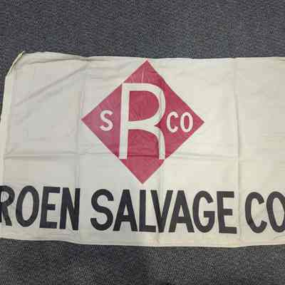 Roen salvage co. Flag