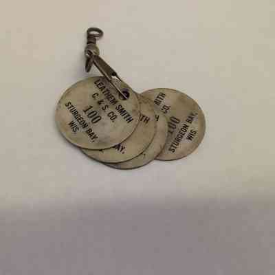 Leathem Smith Coal and Ship Co. Identification Tags