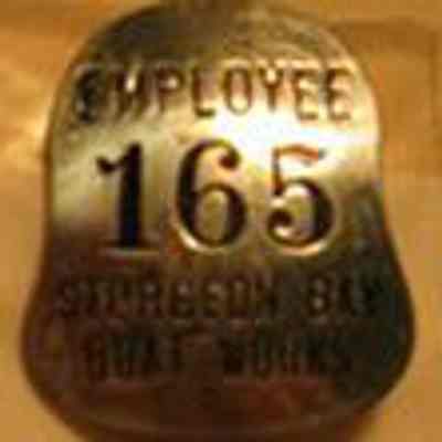 Sturgeon Bay Boat Works Pin #165