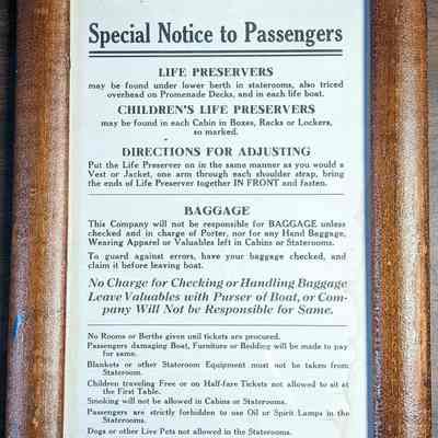Goodrich Transit Company Notice