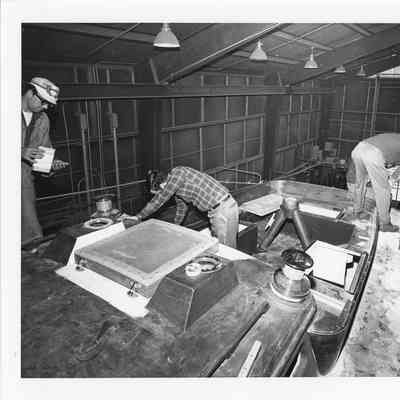 Yankee Girl aft deck and cockpit under construction
