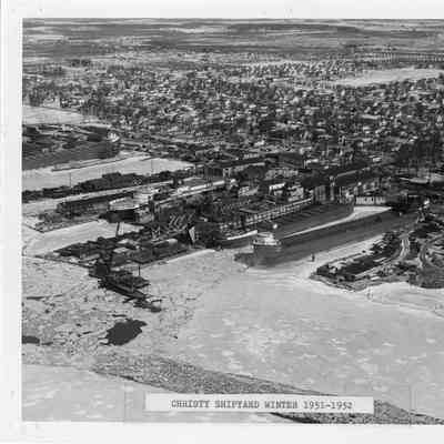 Christy Corp Aerial Winter March 6, 1953