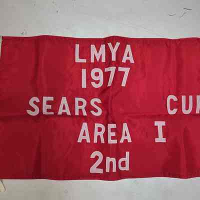 LMYA 1977 Sears Cup Banner