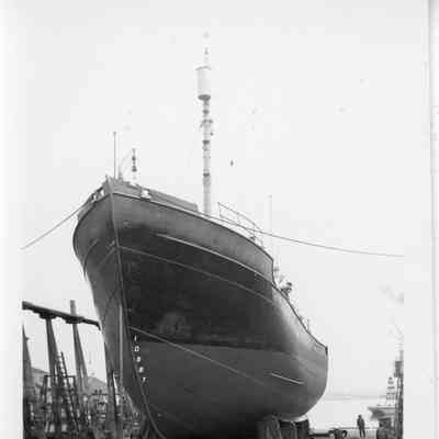 Swell in drydock
