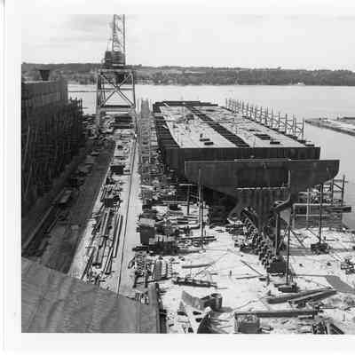 Badger under construction at Christy Corp September 1, 1951