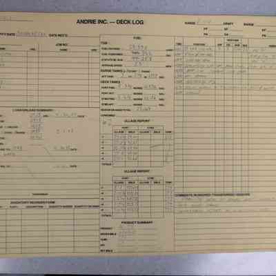 John Purves Ship Log