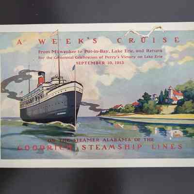 Goodrich Steamship Line 1913 booklet