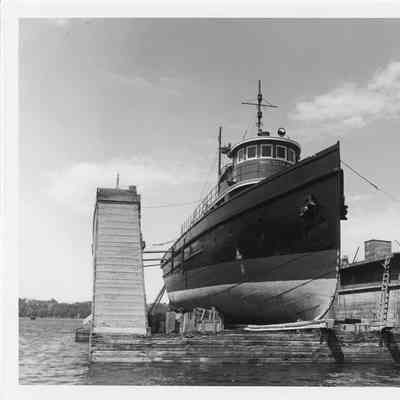 John Roen V in drydock
