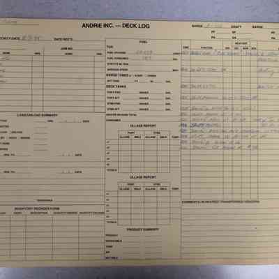 John Purves Ship Log