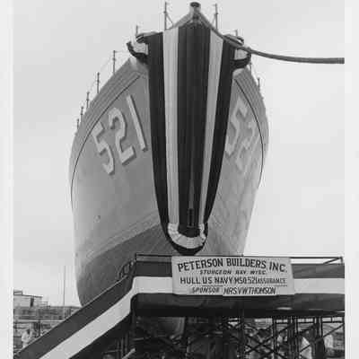 MSO-521 Assurance pre-christening at PBI on August 31, 1957