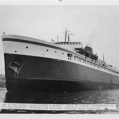 Spartan in water August 30, 1952