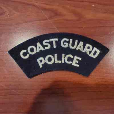 Coast Guard Police Patch