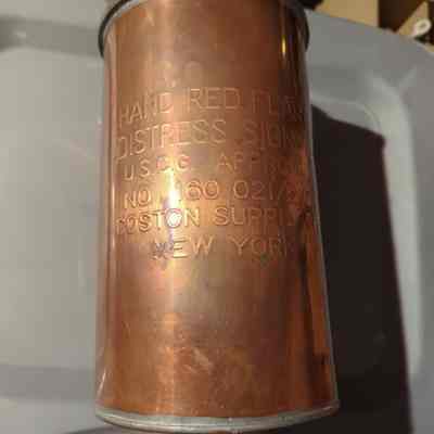 Distress Flare Canister