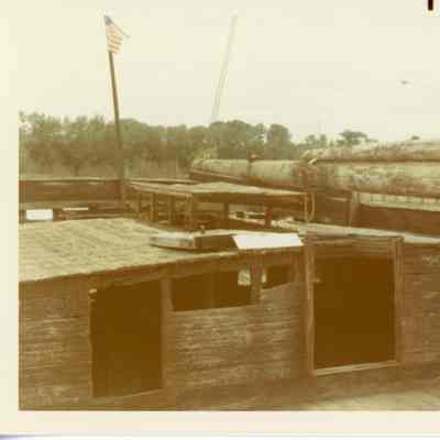 Stern deck of the Alvin Clark