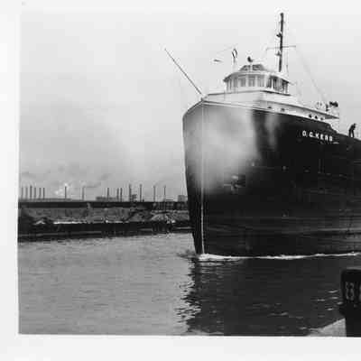 D.G. Kerr sailing through canal