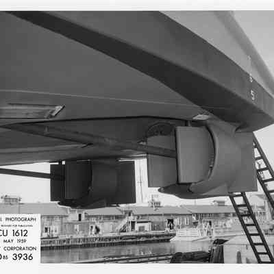 Underside of LCU-1612 May 15, 1959