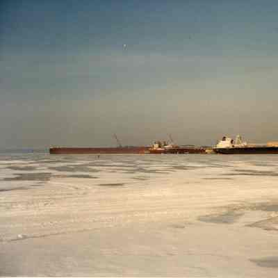 Winter fleet at Bay Shipbuilding 1992