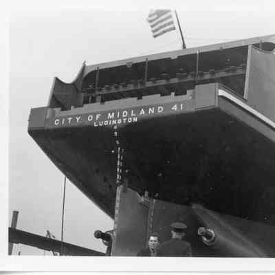 Stern view of the City of Midland 1940
