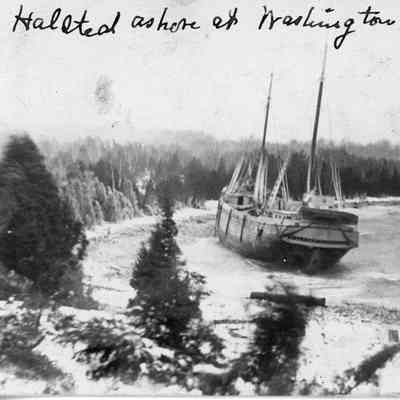 Halstead ashore at Washington Harbor