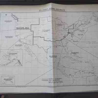USCG district map