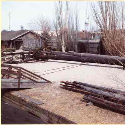 Alvin Clark overall view of spart stowage area 1994