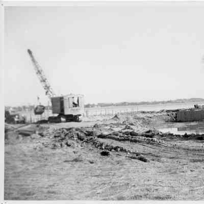 Baudhuin Yacht Harbor Basin Bulkhead Construction 1944