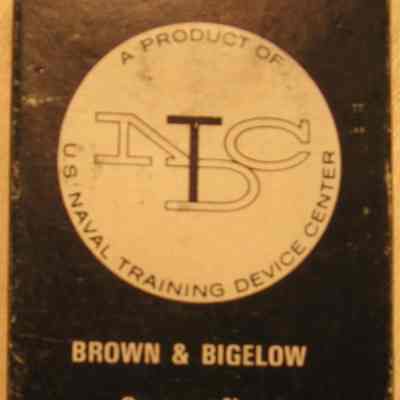 US Naval Training Device Center Card Deck