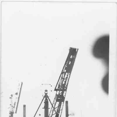 Crane barge number 56 July 14, 1937