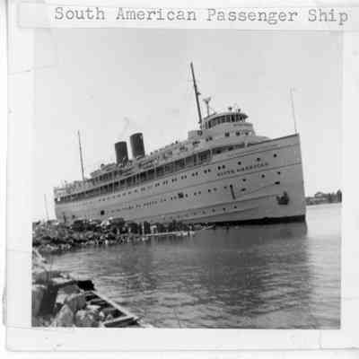South American passenger ship