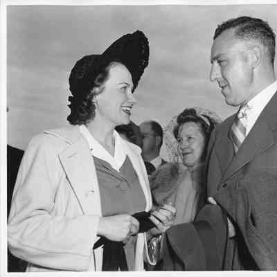 Mr. and Mrs. Goerge Reeke with Alva Smith