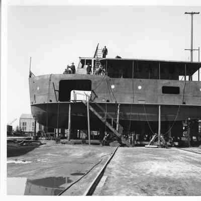 West Shore under construction at SBSB&DD Co.