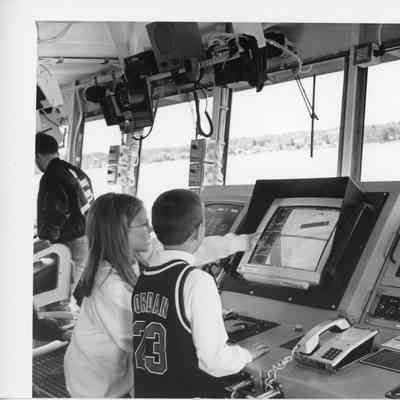 Control room of USCGC
