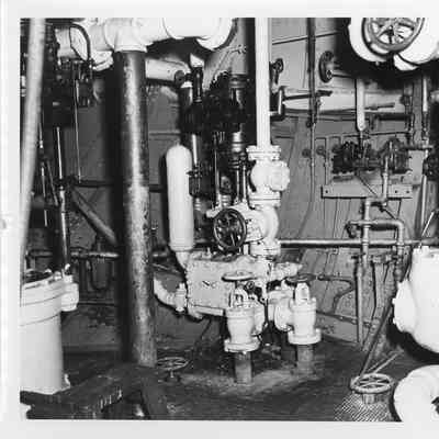 Interior of the SS American April 23, 1953