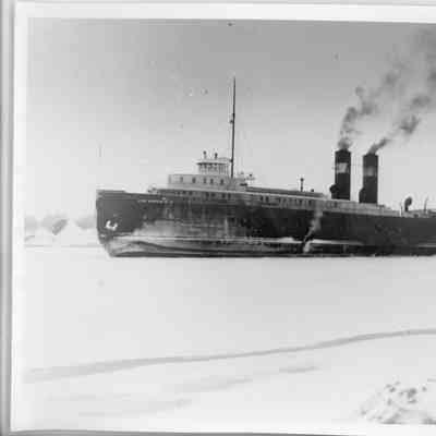 Ann Arbor stopped in channel January 1948