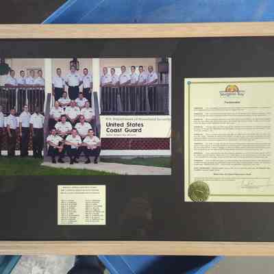 USCG Sturgeon Bay crew photograph