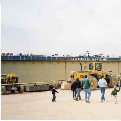 Hannah 5101 in drydock at Bay Shipbuilding 2007