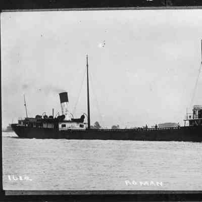Freighter Roman underway