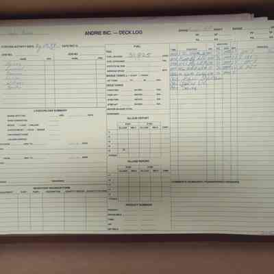 John Purves Ship Log