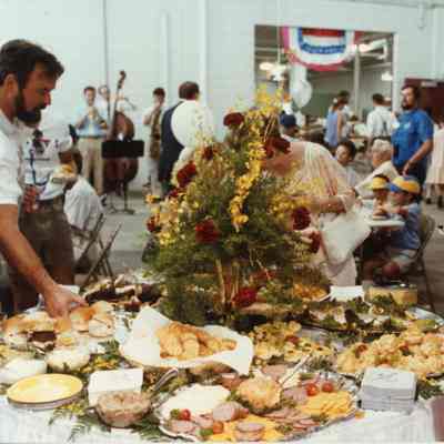 Palmer Johnson open house buffet 7/22/1987