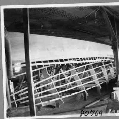 Vessel under construction at Sturgeon Bay Boat Works