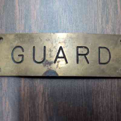 Guard Nameplate