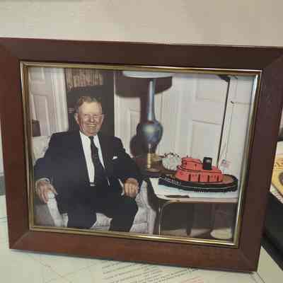 Frame Photograph of Captain John Roen